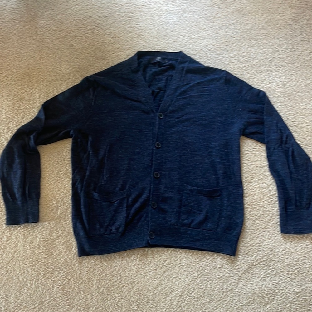 J.Crew Navy XL Cardigan